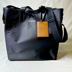 Diesel x Formia Canvas Tote with handles and shoulder strap